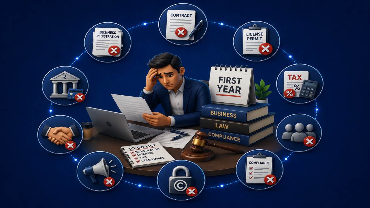 Common Legal Mistakes Entrepreneurs Make in the First Year of Business